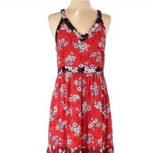 Ann Taylor Tiered Floral Dress